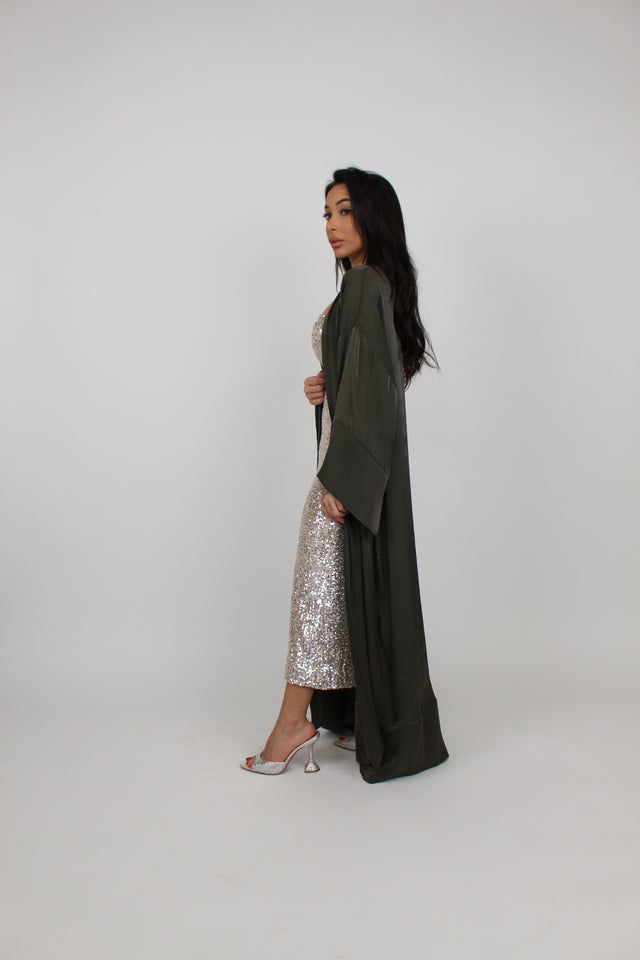 LAYALI OLIVE KAFTAN