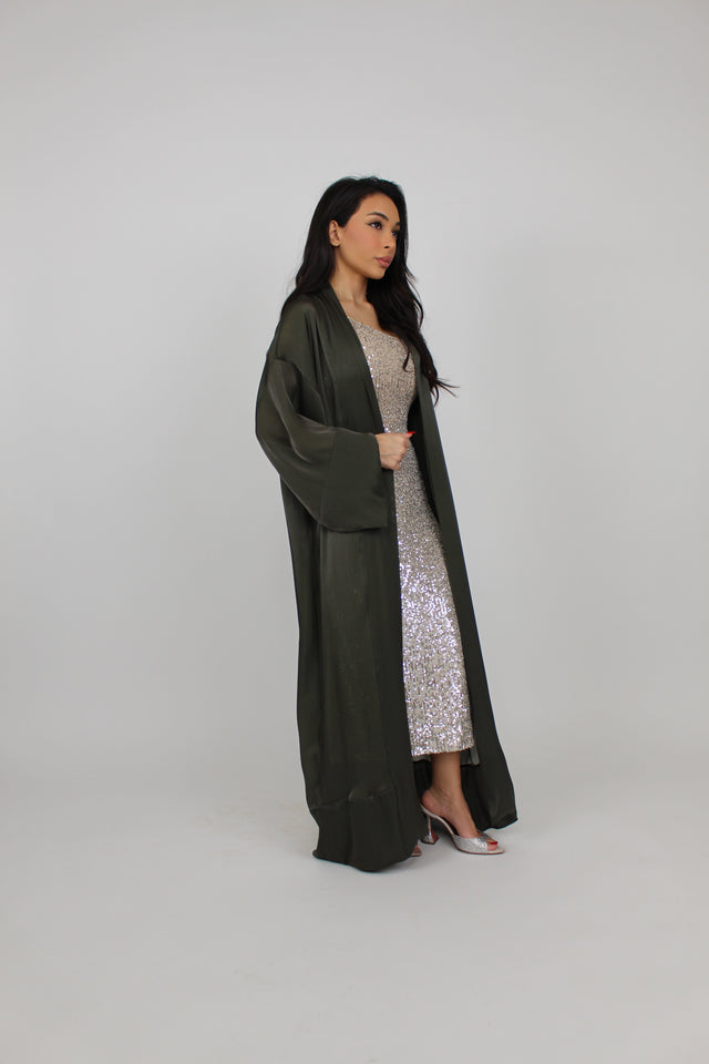 LAYALI OLIVE KAFTAN