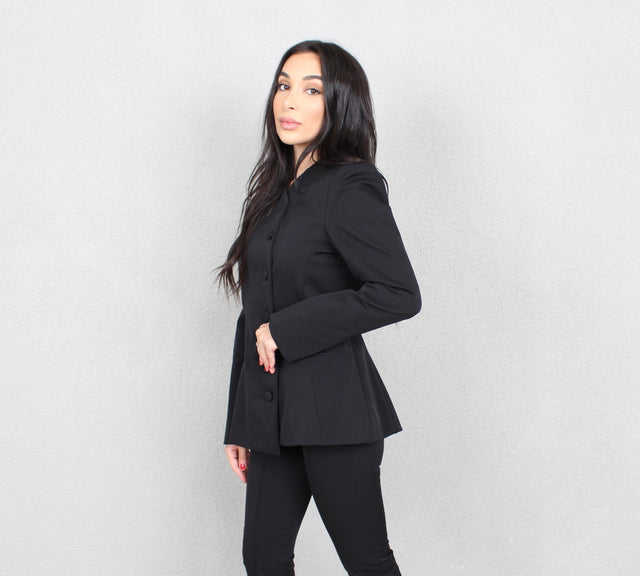 LYLA BLACK CONTOUR JACKET