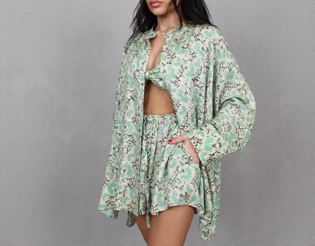 JAIPUR SAGE OVERSIZED SHIRT