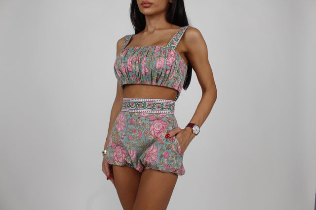 RANI SAGE CROP TOP