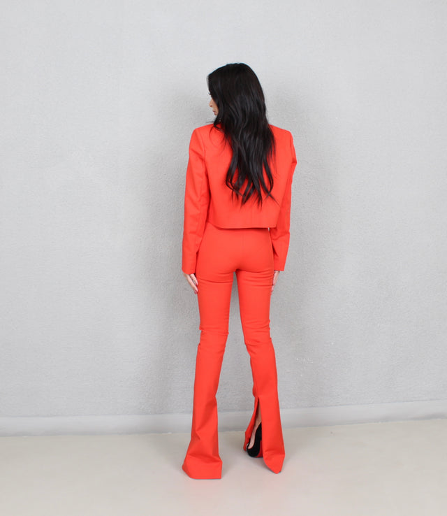 LYLA HOT CHEETOS TAILORED TROUSERS