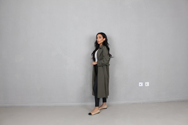 KAIA Trench Coat