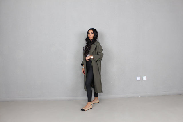 KAIA Trench Coat