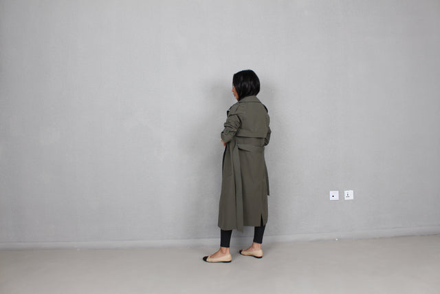 KAIA Trench Coat